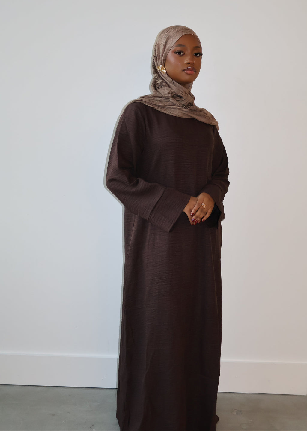 Rihla linen Everyday Abaya