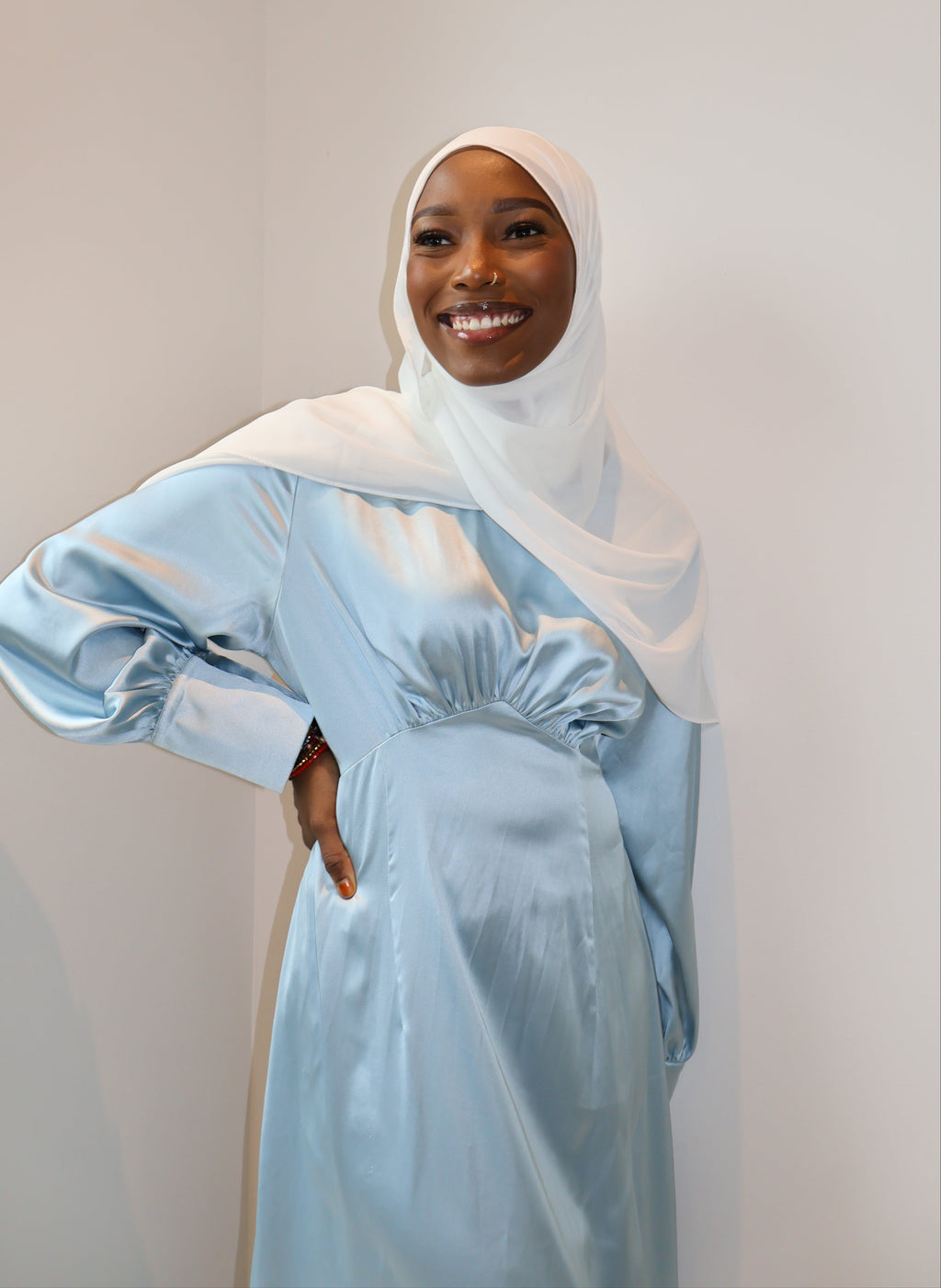 Zariah Satin Dress