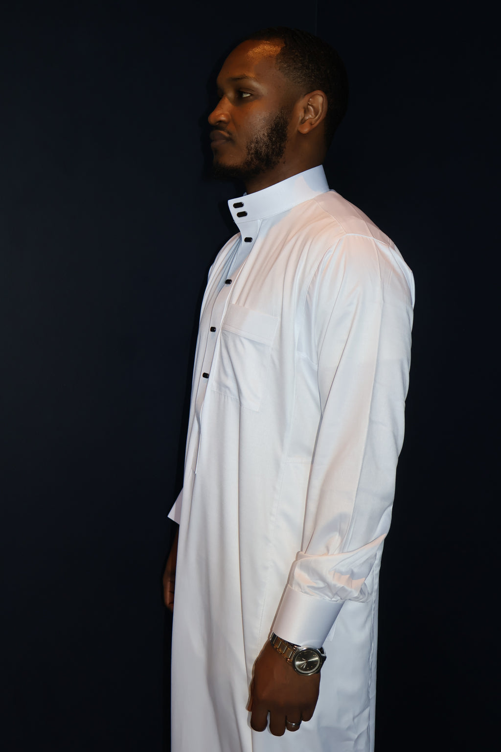 Al-Aseel Men’s Saudi Thobe- White