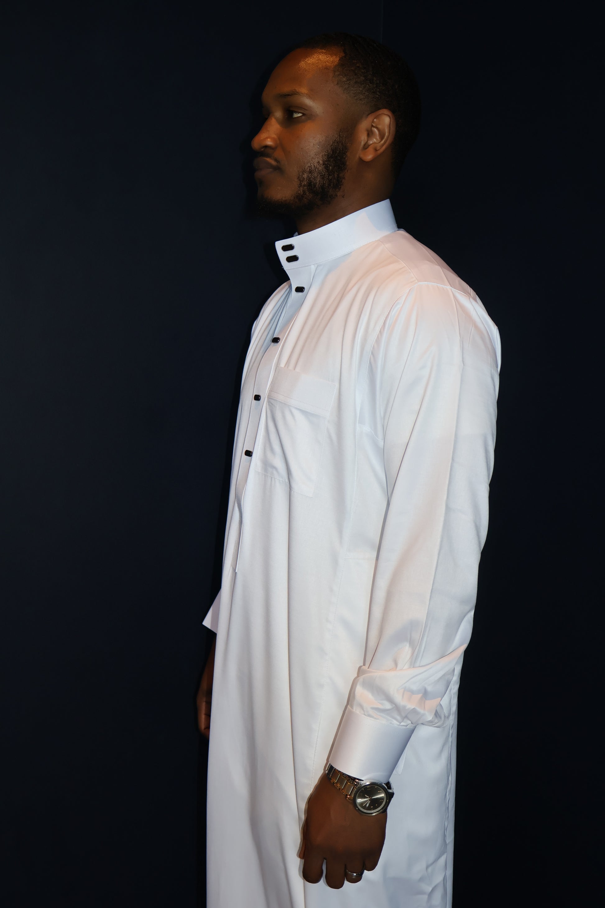 Al-Aseel Men’s Saudi Thobe- White