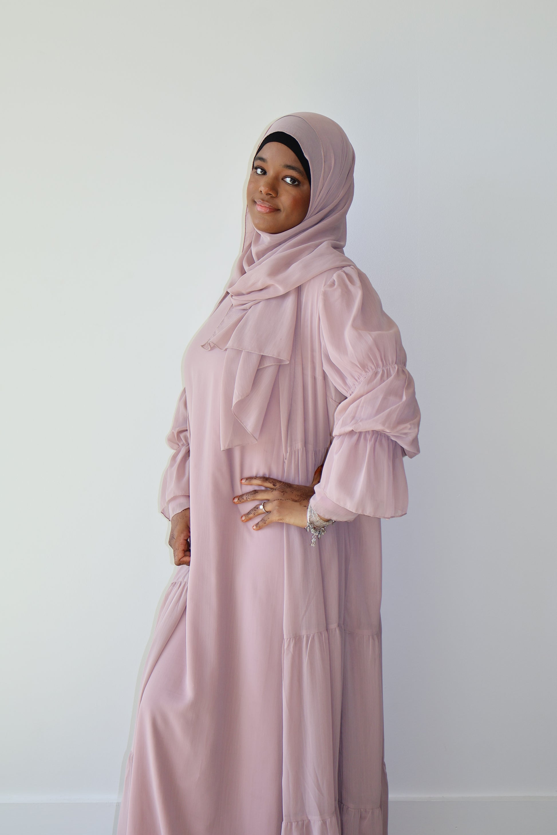 bohemian dress hijab Lindreshi Fall Dresses for Women Homecoming Dresses Women's Bohemian Printed Muslim Dress Casual Elegant Gown Holiday Party Ruffle Gown