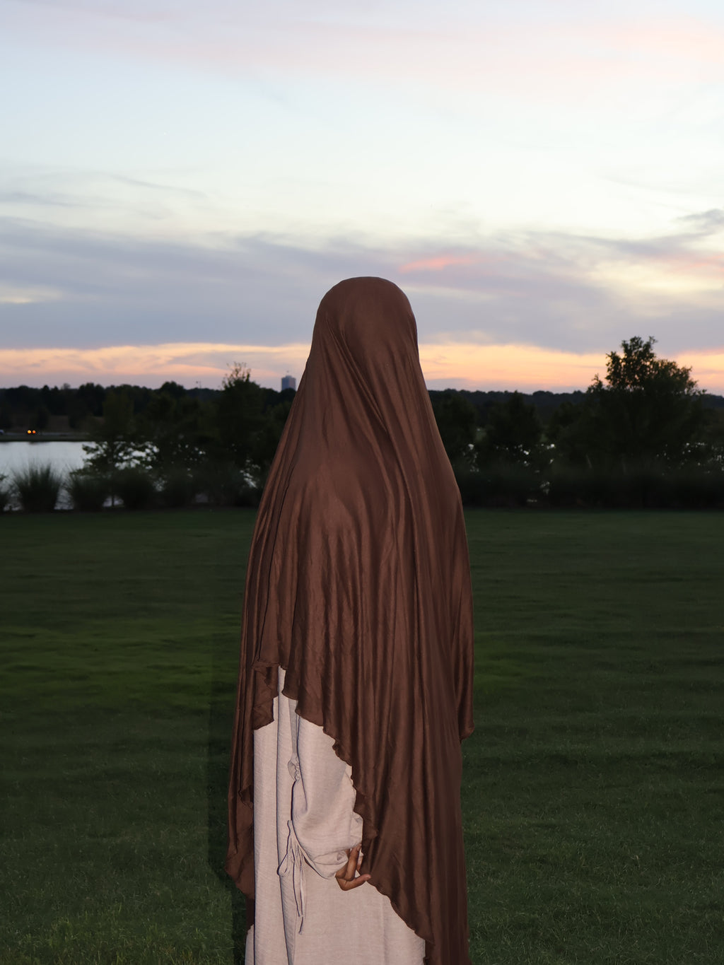 Essential Jersey Khimar Hijab- Full Coverage