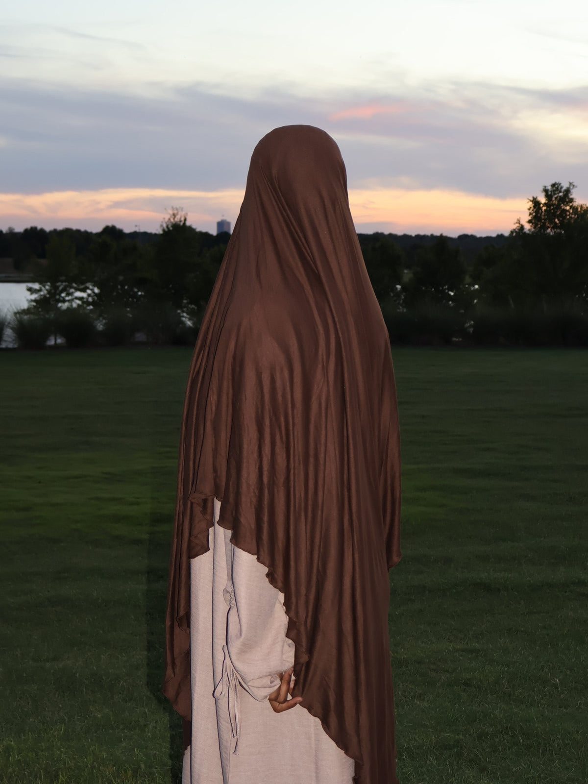 Essential Jersey Khimar Hijab- Full Coverage