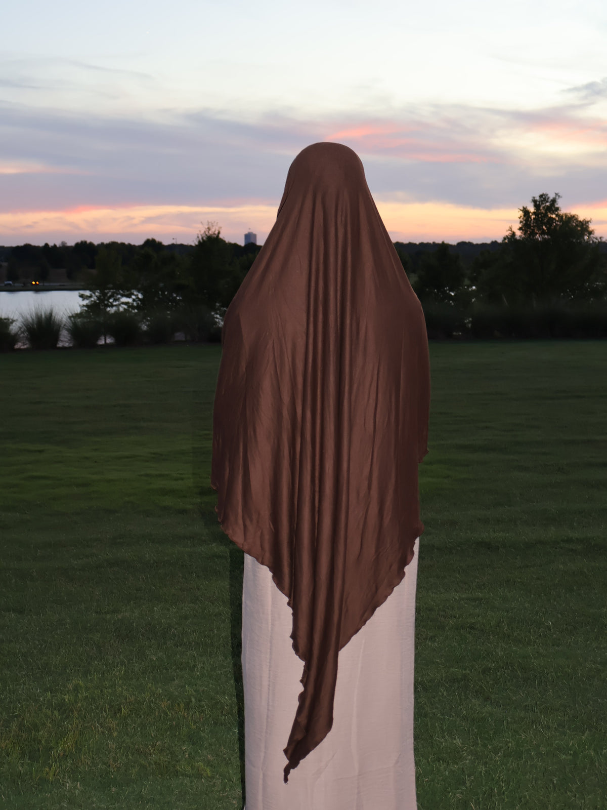 Essential Jersey Khimar Hijab- Full Coverage