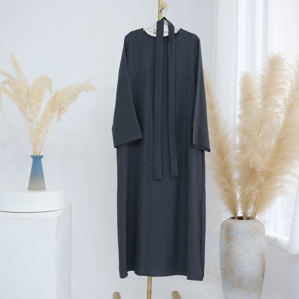 Rihla linen Everyday Abaya