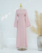 Ayla Linen Dress – Tie Back