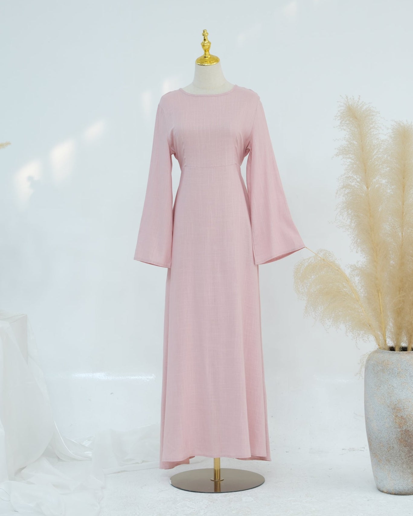 Ayla Linen Dress – New Tie Back