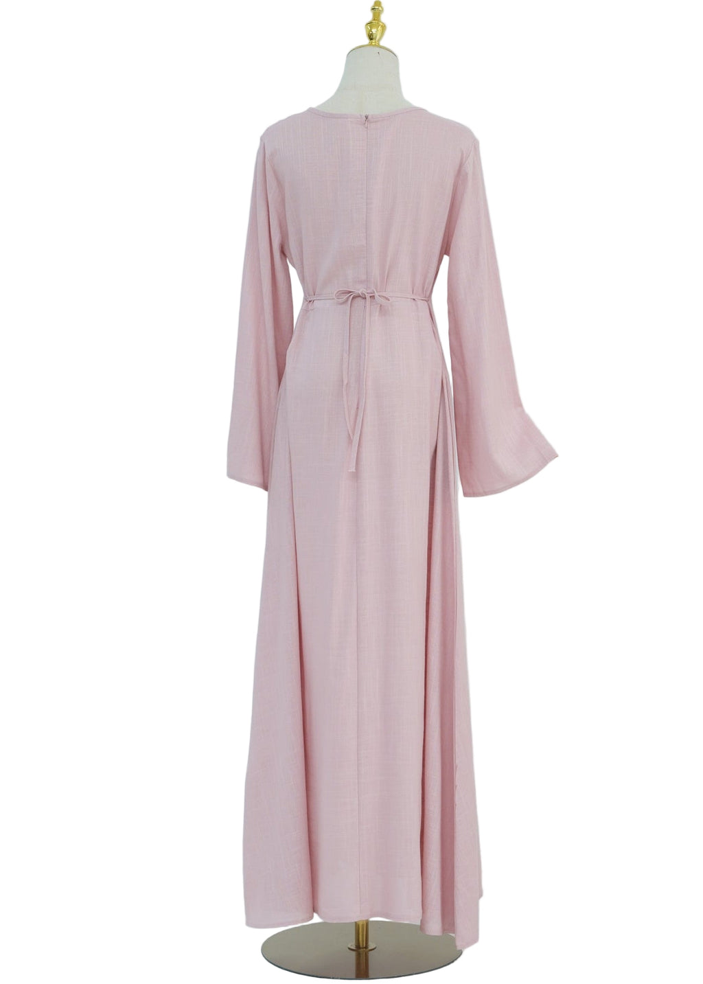 Ayla Linen Dress – New Tie Back