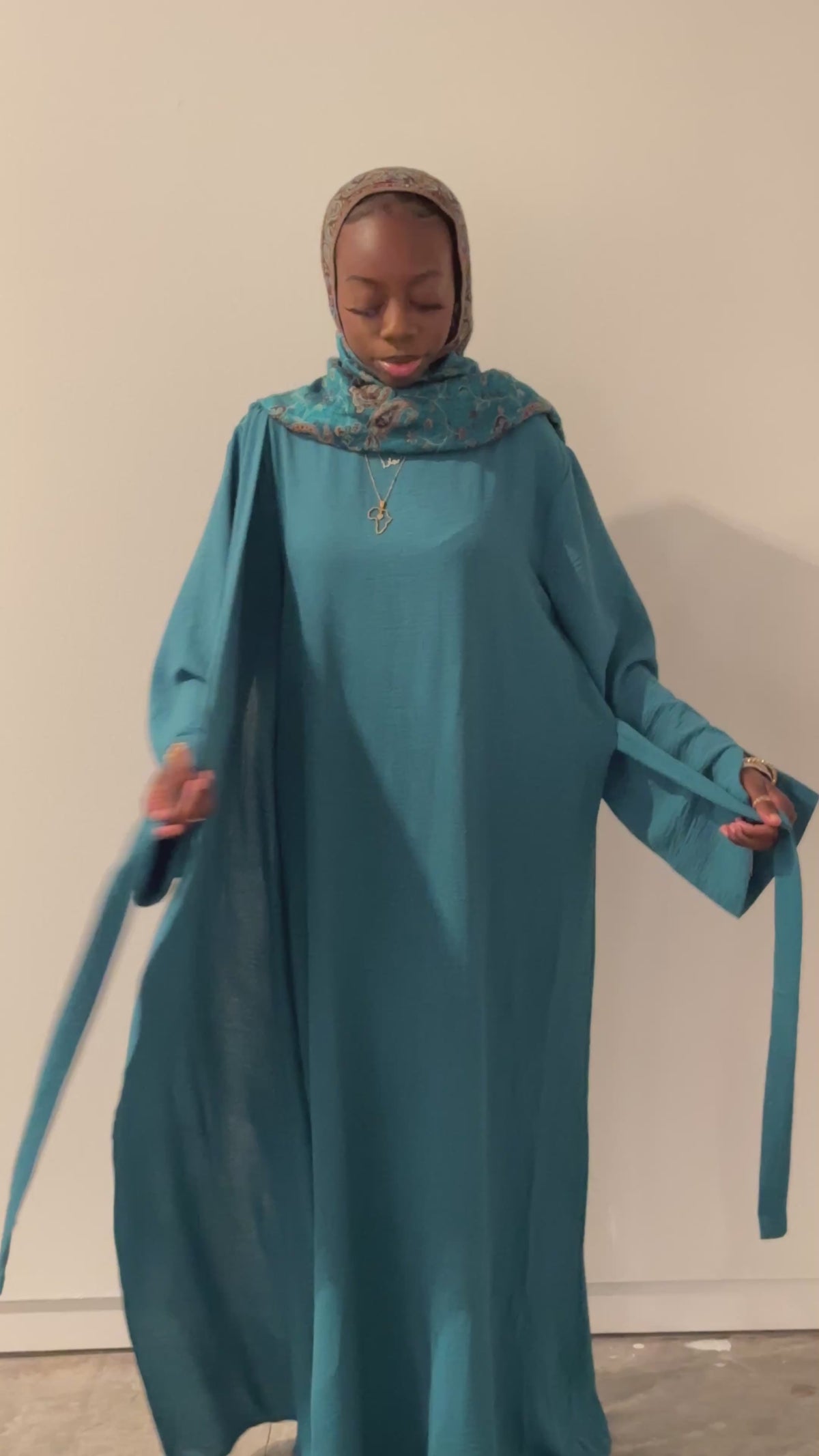 Jara Wrap Maxi Dress